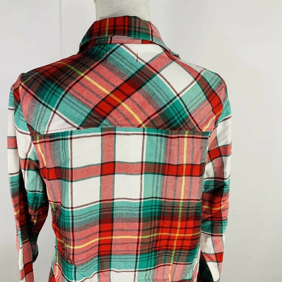 Colsie 2pc Plaid Pajama Set Red Sz Small NWT - Picture 7 of 8